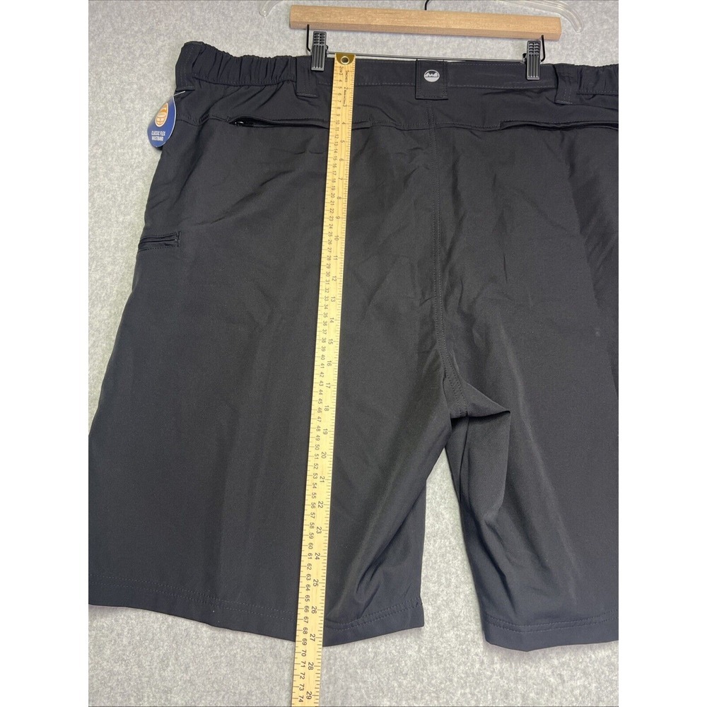 NWT Wrangler Classic Flex Waistband Black Shorts Men's Size 48 - Picture 11 of 12